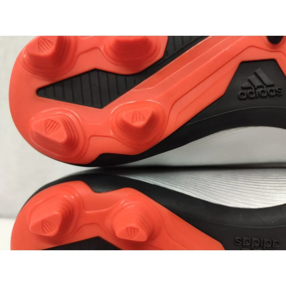 Adidas Kids' X 19.4 FxG‎ Outdoor Soccer Cleats F35362 Silver Metallic Red Sz 4.5